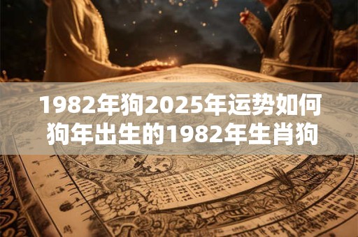 1982年狗2025年运势如何 狗年出生的1982年生肖狗2025年运势如何