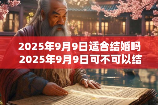 2025年9月9日适合结婚吗 2025年9月9日可不可以结婚 2025年9月9日适合结婚吗 2025年9月9日可不可以结婚