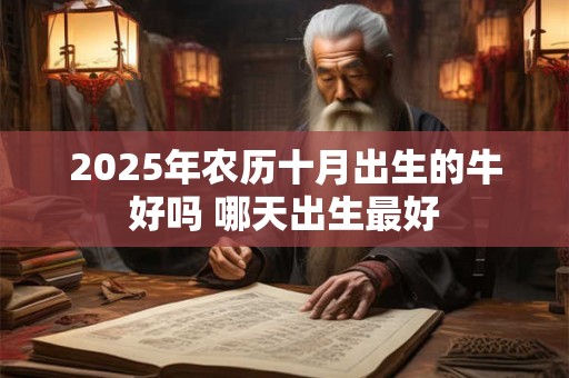2025年农历十月出生的牛好吗 哪天出生最好
