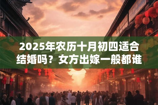 2025年农历十月初四适合结婚吗?女方出嫁一般都谁送嫁? 2025年农历十月初四适合结婚吗?女方出嫁一般都谁送嫁?