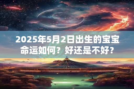2025年5月2日出生的宝宝命运如何？好还是不好？