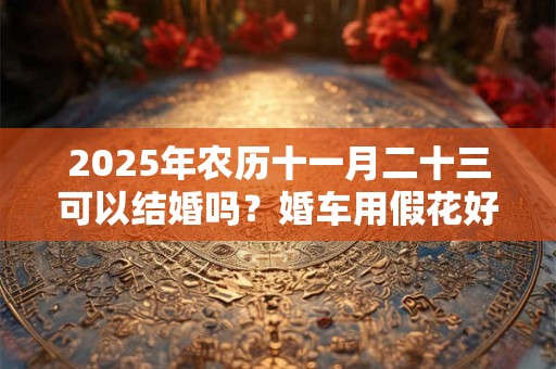 2026年农历十一月二十三可以结婚吗？婚车用假花好不好？