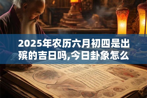 2025年农历六月初四是出殡的吉日吗,今日卦象怎么样？