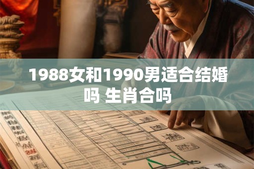 1988女和1990男适合结婚吗 生肖合吗 1988女和1990男适合结婚吗 生肖合吗