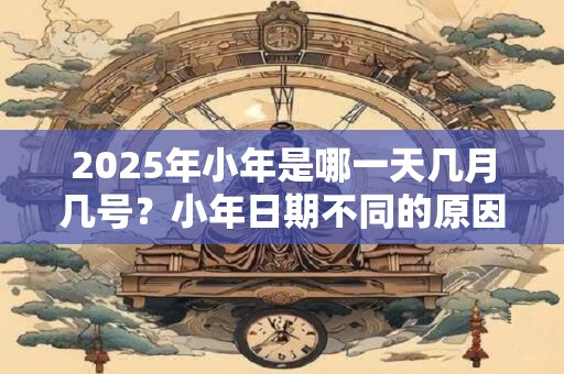 2026年小年是哪一天几月几号？小年日期不同的原因