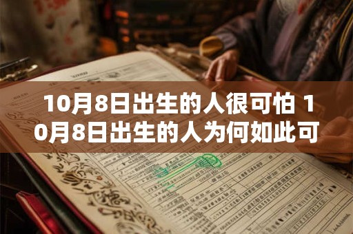 10月8日出生的人很可怕 10月8日出生的人为何如此可怕