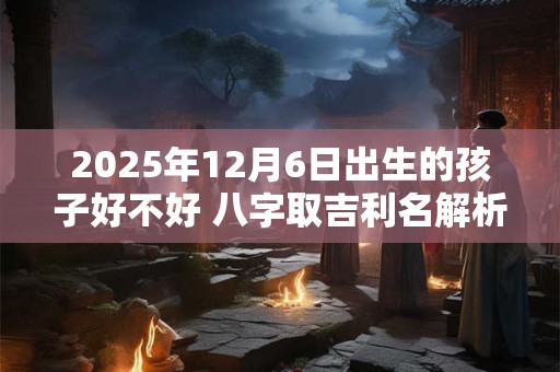 2025年12月6日出生的孩子好不好 八字取吉利名解析
