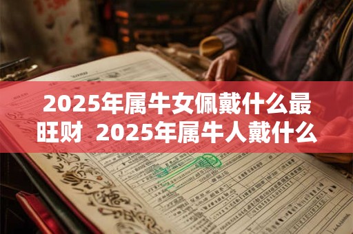 2025年属牛女佩戴什么最旺财 2025年属牛人戴什么好 2025年属牛女佩戴什么最旺财 2025年属牛人戴什么好