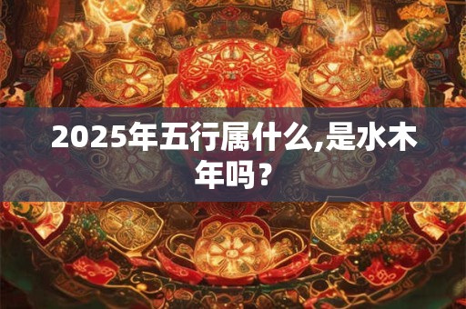 2025年五行属什么,是水木年吗？