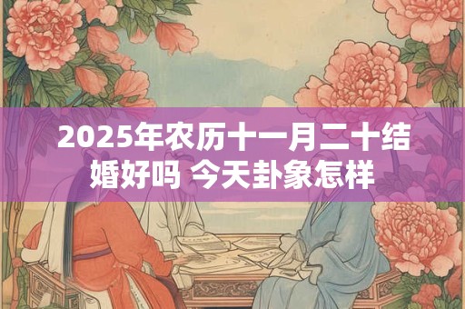 2025年农历十一月二十结婚好吗 今天卦象怎样