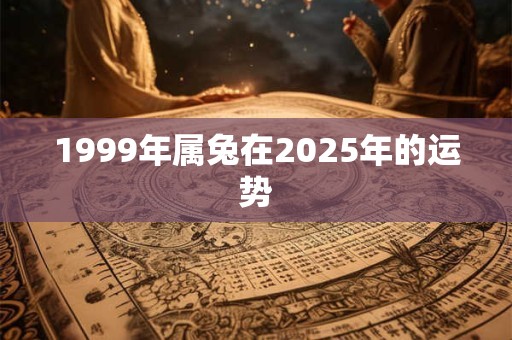 1999年属兔在2025年的运势