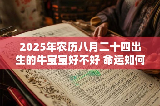 2025年农历八月二十四出生的牛宝宝好不好 命运如何