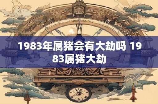 1983年属猪会有大劫吗 1983属猪大劫