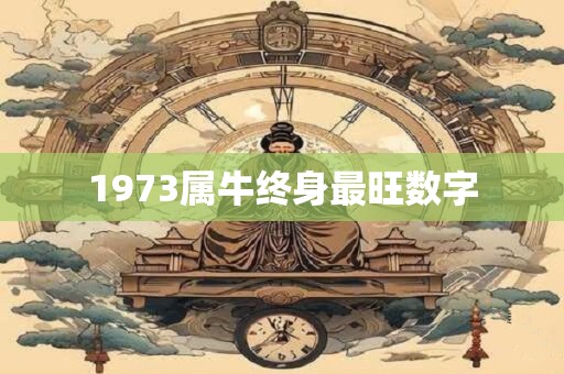 1973属牛终身最旺数字