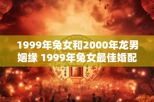 1999年兔女和2000年龙男姻缘 1999年兔女最佳婚配属相