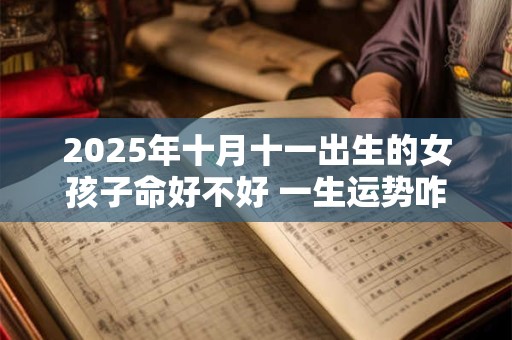 2025年十月十一出生的女孩子命好不好 一生运势咋样