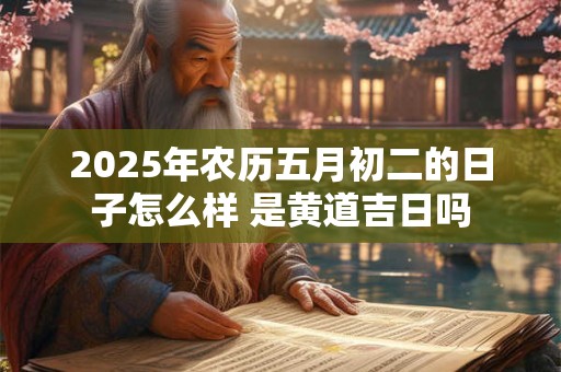 2025年农历五月初二的日子怎么样 是黄道吉日吗