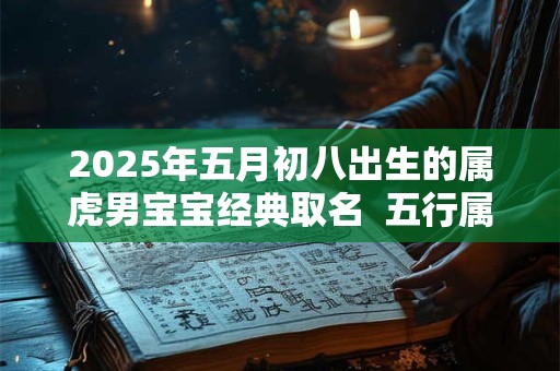 2025年五月初八出生的属虎男宝宝经典取名  五行属什么