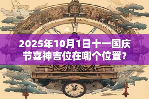 2025年10月1日十一国庆节喜神吉位在哪个位置? 2025年10月1日十一国庆节喜神吉位在哪个位置?