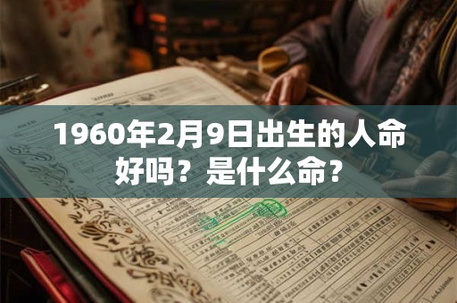 1960年2月9日出生的人命好吗？是什么命？