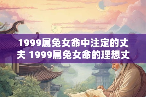 1999属兔女命中注定的丈夫 1999属兔女命的理想丈夫是谁