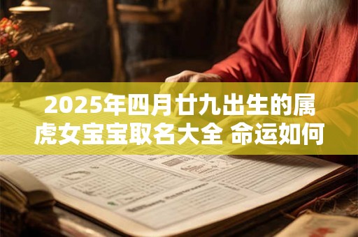 2025年四月廿九出生的属虎女宝宝取名大全 命运如何
