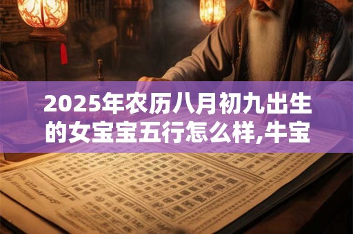 2025年农历八月初九出生的女宝宝五行怎么样,牛宝宝名字集锦 2025年农历八月初九出生的女宝宝五行怎么样,牛宝宝名字集锦
