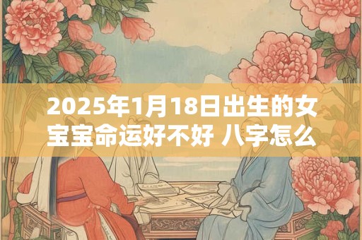 2025年1月18日出生的女宝宝命运好不好 八字怎么样