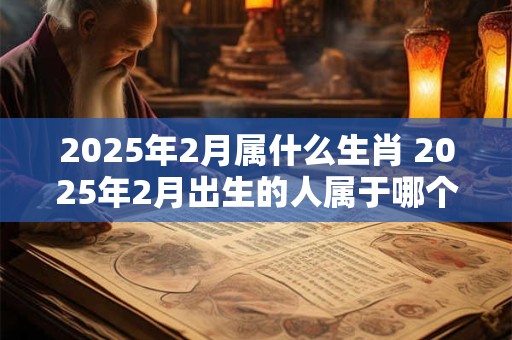 2025年2月属什么生肖 2025年2月出生的人属于哪个生肖 2025年2月属什么生肖 2025年2月出生的人属于哪个生肖