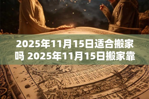 2025年11月15日适合搬家吗 2025年11月15日搬家靠谱吗