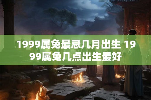 1999属兔最忌几月出生 1999属兔几点出生最好