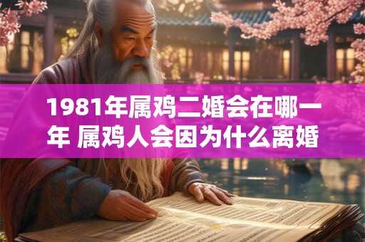 1981年属鸡二婚会在哪一年 属鸡人会因为什么离婚