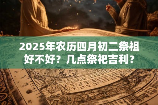2025年农历四月初二祭祖好不好?几点祭祀吉利? 2025年农历四月初二祭祖好不好?几点祭祀吉利?