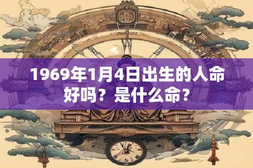 1969年1月4日出生的人命好吗？是什么命？