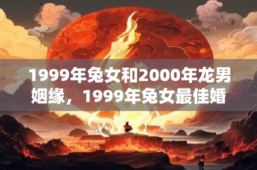 1999年兔女和2000年龙男姻缘，1999年兔女最佳婚配属相