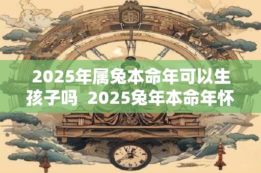 2026年属兔本命年可以生孩子吗  2026兔年本命年怀孕好吗