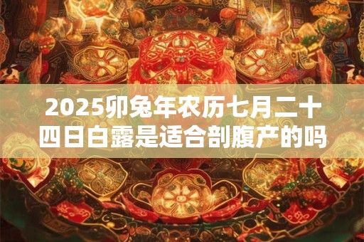 2025卯兔年农历七月二十四日白露是适合剖腹产的吗