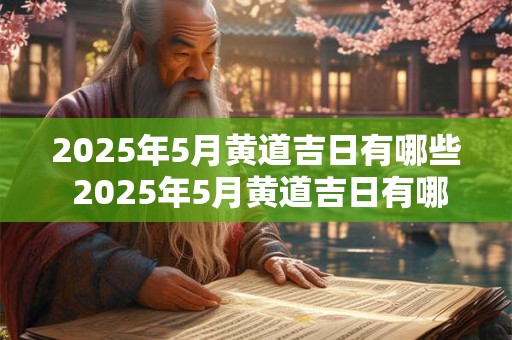 2025年5月黄道吉日有哪些 2025年5月黄道吉日有哪些 2025年5月黄道吉日有哪些 2025年5月黄道吉日有哪些