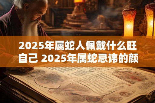2025年属蛇人佩戴什么旺自己 2025年属蛇忌讳的颜色