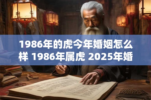 1986年的虎今年婚姻怎么样 1986年属虎 2025年婚姻坎坷吗 1986年的虎今年婚姻怎么样 1986年属虎 2025年婚姻坎坷吗