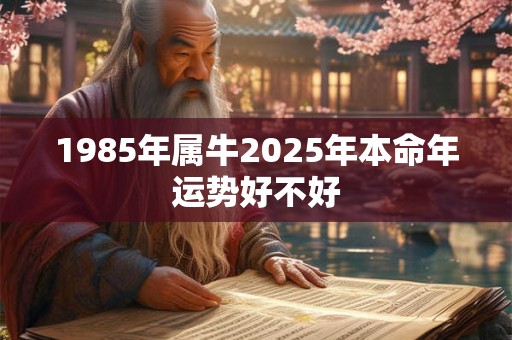 1985年属牛2025年本命年运势好不好