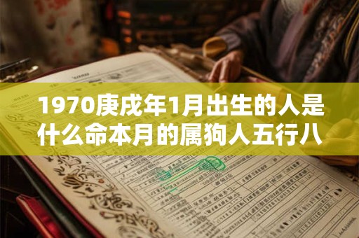 1970庚戌年1月出生的人是什么命本月的属狗人五行八字查询