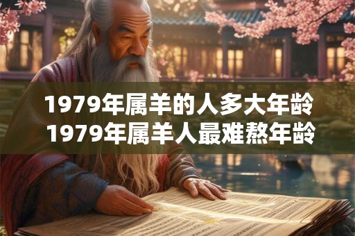 1979年属羊的人多大年龄 1979年属羊人最难熬年龄什么时候 1979年属羊的人多大年龄 1979年属羊人最难熬年龄什么时候