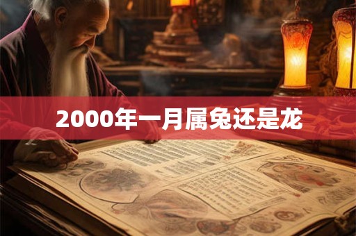 2000年一月属兔还是龙