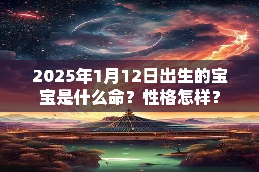 2025年1月12日出生的宝宝是什么命？性格怎样？