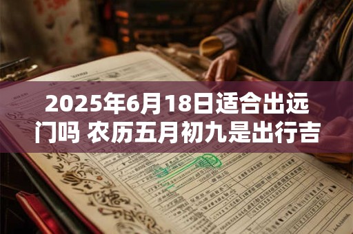 2025年6月18日适合出远门吗 农历五月初九是出行吉日吗