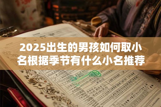 2025出生的男孩如何取小名根据季节有什么小名推荐？