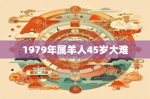 1979年属羊人45岁大难