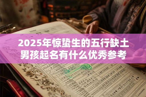 2025年惊蛰生的五行缺土男孩起名有什么优秀参考