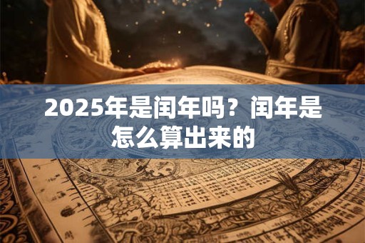 2025年是闰年吗？闰年是怎么算出来的